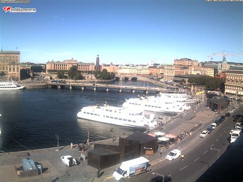 Webcam Stockholm city view, Stockholm, Sweden